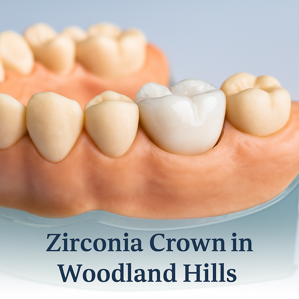 zirconia crowns in Woodland Hills